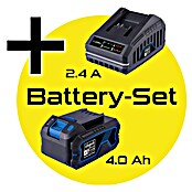 Scheppach IXES 20V Motosierra de batería BC-TCS200-X Set L (20 V, 4 Ah, Iones de litio, 1 batería, Longitud de la cuchilla: 20 cm) | BAUHAUS