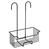Wenko Duschkorb Milo (14 x 25 x 36 cm, Schwarz, Matt) | BAUHAUS