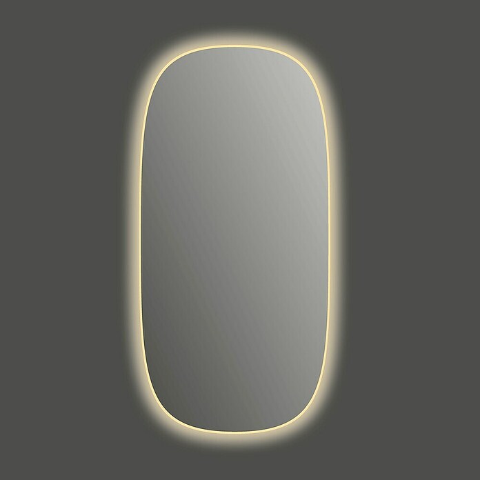 Camargue Espejo con luz LED Alexia (50 x 90 cm) | BAUHAUS
