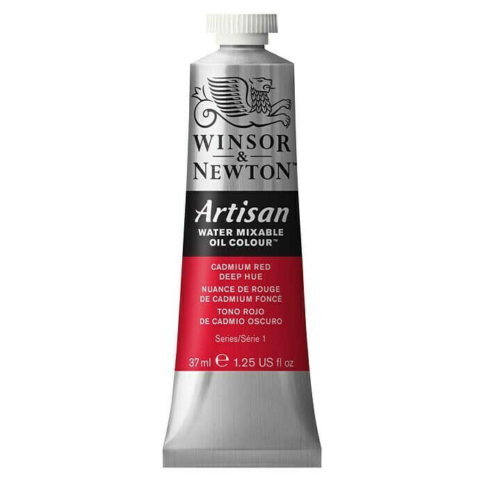 Winsor & Newton Artisan ÖlfarbeTiefrot, 37 ml, Tube Front View