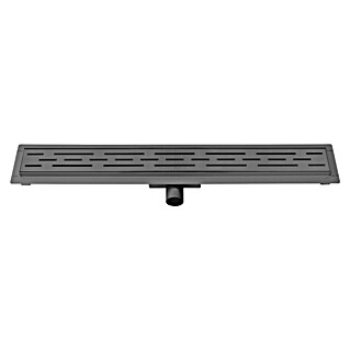 Best Design Douchegoot met flens - Moya (Lengte rooster: 90 cm, Gunmetal)