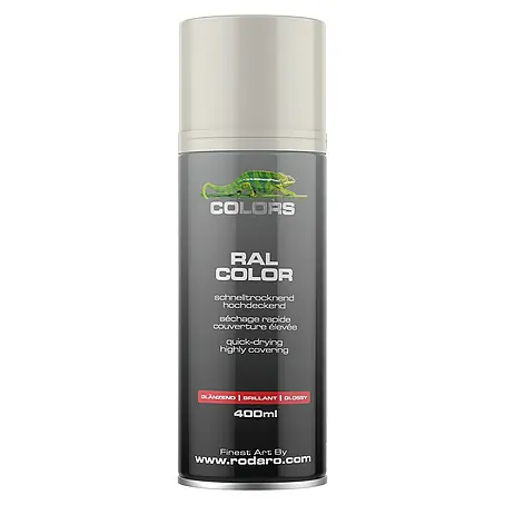 Colors  Farbspray Sprühlack 400ml RAL9001 Cremeweiss Glanz