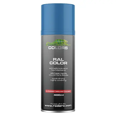 Colors  Farbspray Sprühlack 400ml RAL5015 Himmelblau Glanz