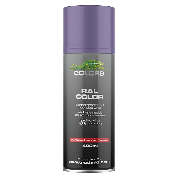 Colors Farbspray Sprühlack 400ml RAL4005 Blaulila Glanz - RAL4005 - Blaulila Glanz, Sprühdose