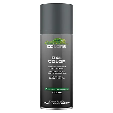 Colors  Farbspray Sprühlack 400ml RAL7016 Anthrazit Grau Seidenmatt