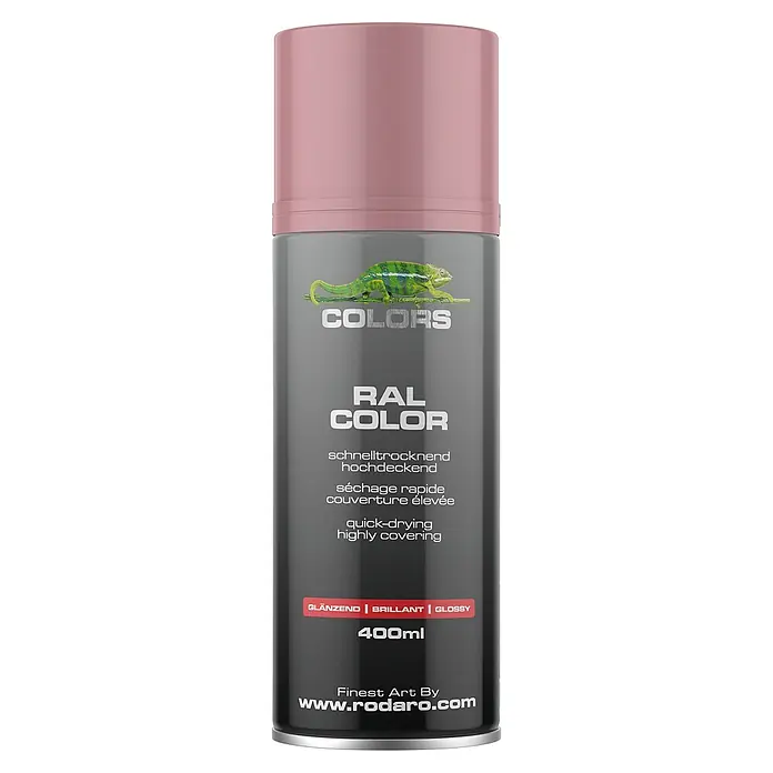 Colors Farbspray Sprühlack 400ml RAL3015 Rosa Glanz - RAL3015 - Rosa Glanz, Sprühdose