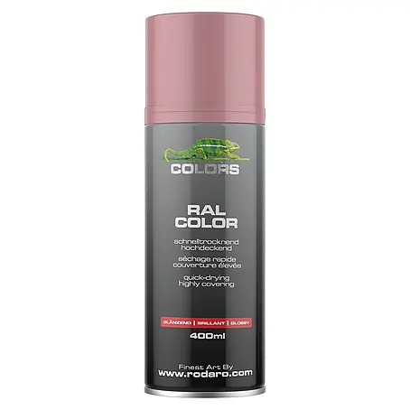Colors  Farbspray Sprühlack 400ml RAL3015 Rosa Glanz