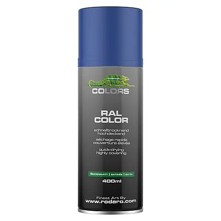 Colors  Farbspray Sprühlack 400ml RAL5002 Ultramarinblau Seidenmatt