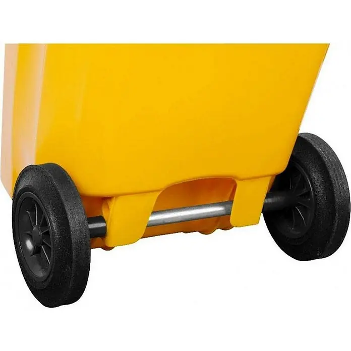 Proregal Mülltonne SuperSparSet 2x - 2-Rad-Tonne MGB - Gelb & Braun