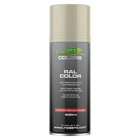 Colors  Farbspray Sprühlack 400ml RAL1015 Hellelfenbein Glanz