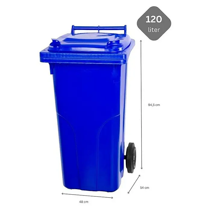 Proregal Mülltonne 2-Rad-Tonne MGB - Blau