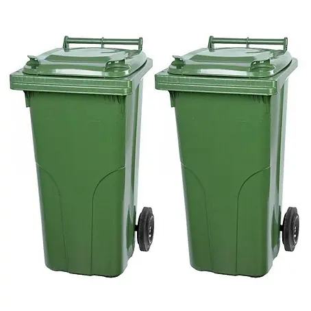 Proregal  Mülltonne SuperSparSet 2x - 2-Rad-Tonne MGB