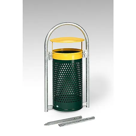 Proregal  Standard Mülleimer mit Rohrbogenständer