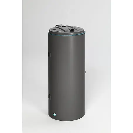 Proregal  Standard Mülleimer mit Einflügeltür + Doppelbart-Schloss