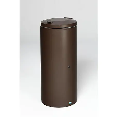 Proregal  Standard Mülleimer mit Einflügeltür + Doppelbart-Schloss