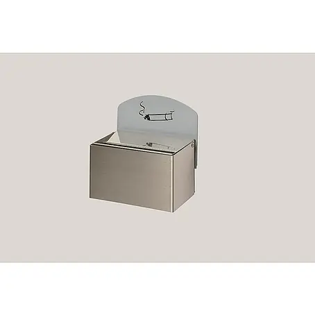 Proregal  Aschenbecher - Robuster Wandascher mit Hinweisschild