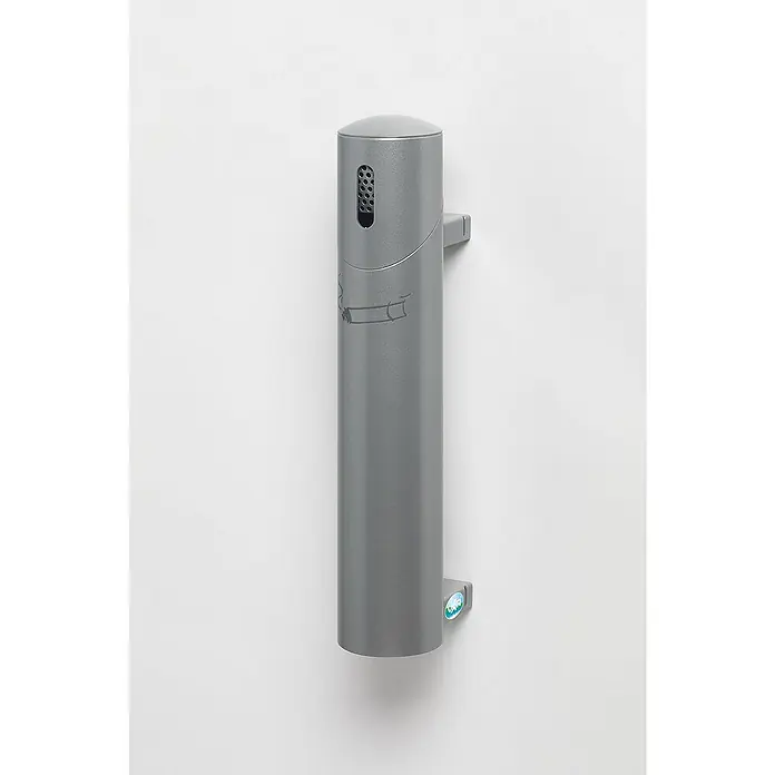 Proregal Aschenbecher - Robuster Wandascher - Stahl, Silber