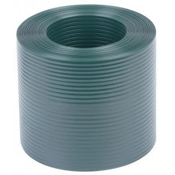 RAY-C II Premium Sichtschutzfolie | Sichtschutzstreifen | Zaun | Sichtschutz | PVC-Zaunfolie | Doppelstabmatten | Gartenzaun für Garten und Balkon | Breite 19cm | Länge 26m | 193g/m2 | Grün - 