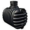 4rain Regenwassertank Komplettpaket Compact (2.650 l, HDPE-Kunststoff, Anschlussbohrung)