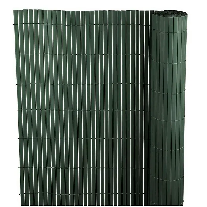 Proregal Sichtschutzelement FI-CHI – Premium Sichtschutzmatte - Kunststoff, Grün