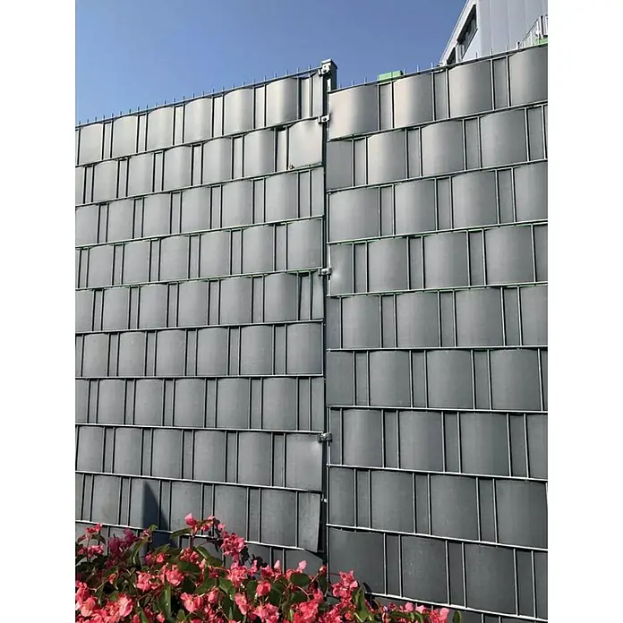 Proregal Sichtschutzelement RAY-C II Premium Sichtschutzfolie - Kunststoff, Grau