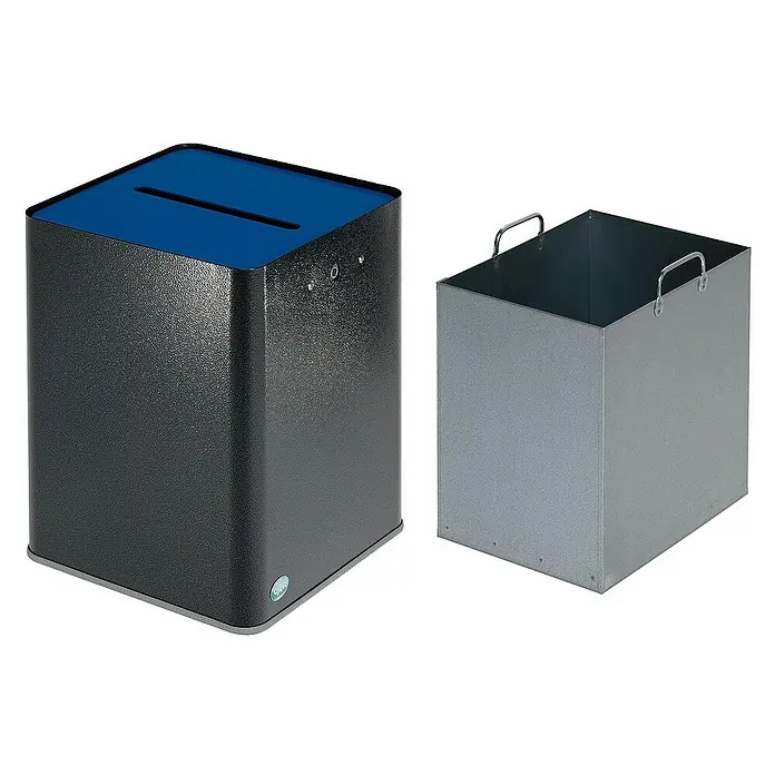 Proregal Wertstoffsammler - robuster Papiersammler - 23 x 25 x 83,5 cm