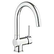 Camargue Grifo de cocina Palma (Color: Cromo, Caño alto, Brillante)