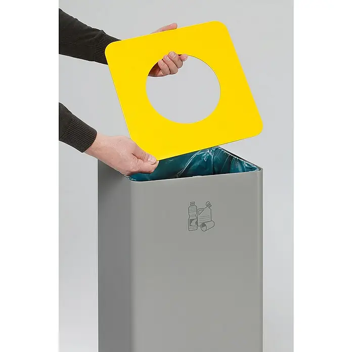 Proregal Wertstoffsammler robust mit abnehmbarem Deckel - 70 l