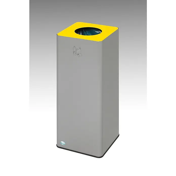 Proregal Wertstoffsammler robust mit abnehmbarem Deckel - 70 l