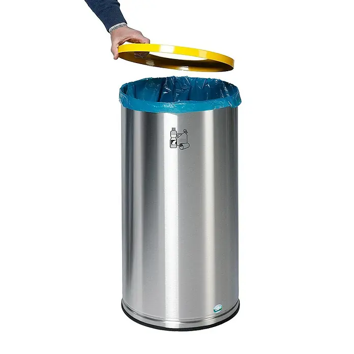 Proregal Wertstoffsammler robust mit Deckel - 70 l