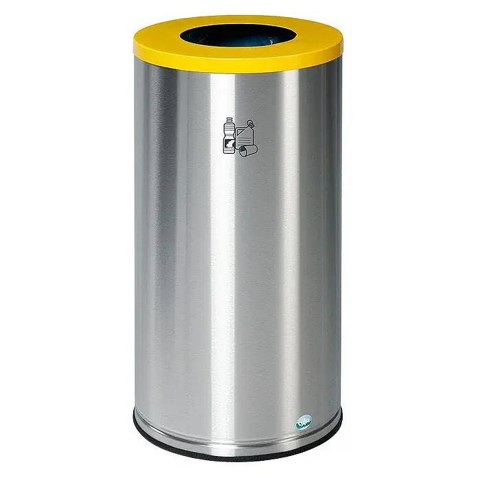 Proregal Wertstoffsammler robust mit Deckel - 70 l