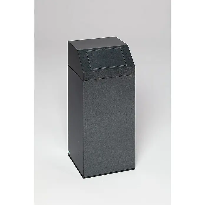 Proregal Wertstoffsammler selbstlöschend für "Metall" - 32 x 32 x 79 cm, 47 l