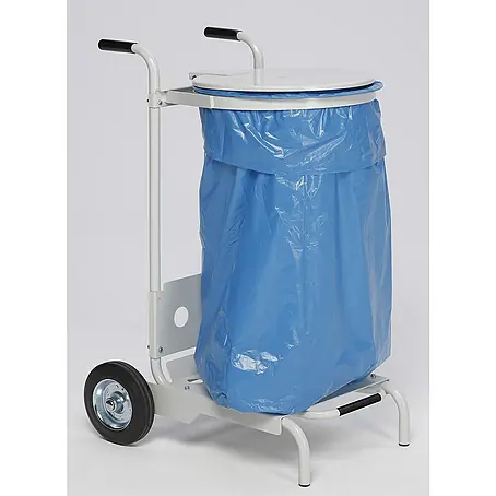 Proregal  Treteimer mobil mit Fußpedal & Klemmring