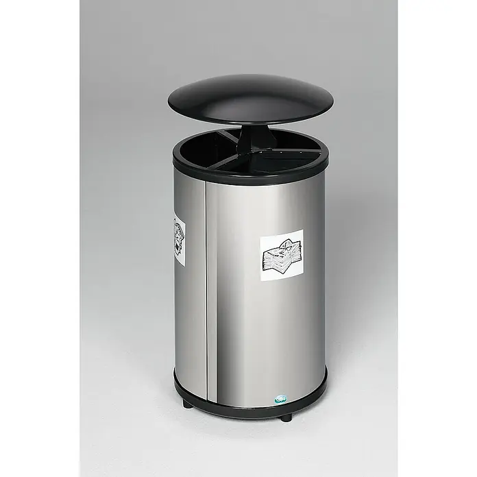 Proregal Wertstoffsammler robust mit Dach - 30 l