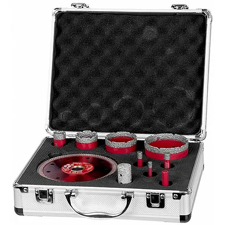 Proregal  Bohrkrone Diamant -Set Premium CRYSTAL 6-8-10-20-35-50-68mm