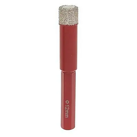 Proregal  Bohrkrone Diamant Kernlochbohrer-Aufsatz Premium CRYSTAL 12mm