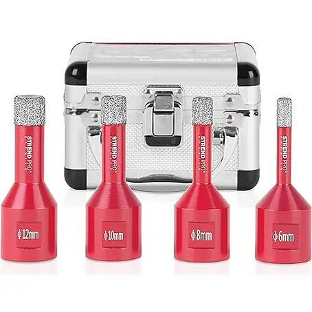 Proregal  Bohrkrone Diamant -Set Premium CRYSTAL 6-8-10-12mm