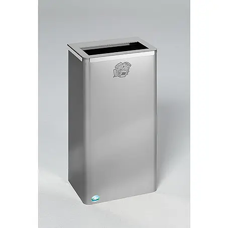Proregal  Papierkorb robust mit abnehmbaren Deckel