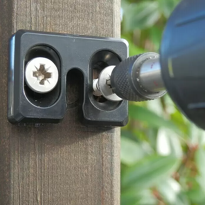 Zaunhalterung ZF 40 - 4 Stk. - Detailaufnahme