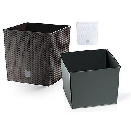 Proregal  Pflanztopf SuperSparSet 2x Blumentopf RATTAN