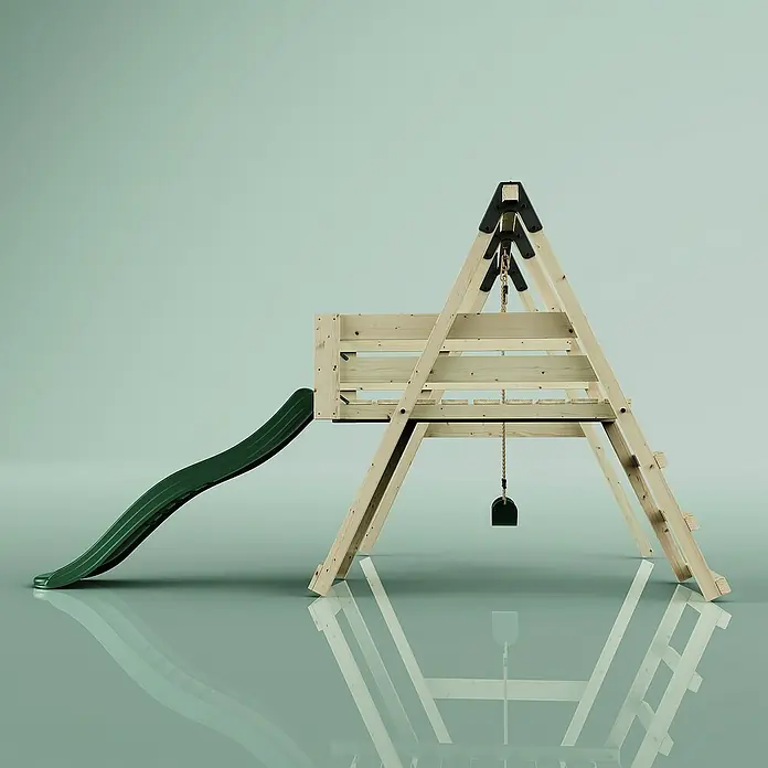 OutdoorToys Schaukel Schaukel Orchidee - B x L: 202 x 184 cm, Holz