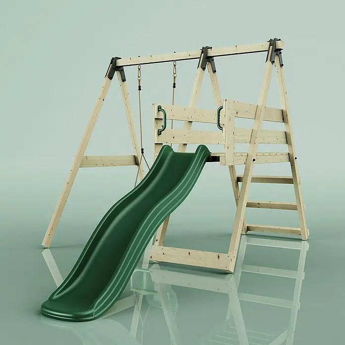 OutdoorToys Schaukel Schaukel Hortensie - B x L: 202 x 184 cm, Holz