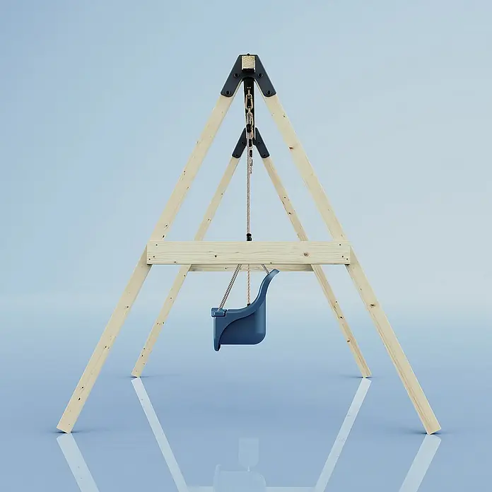 OutdoorToys Schaukel Schaukel Lilie - B x L: 213 x 184 cm, Holz