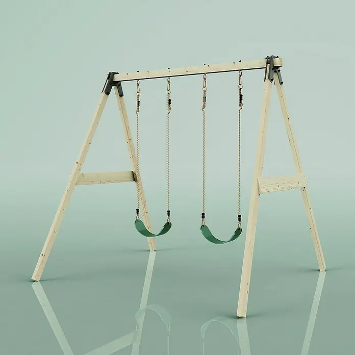 OutdoorToys Schaukel Schaukel Tulpe - B x L: 213 x 184 cm, Holz