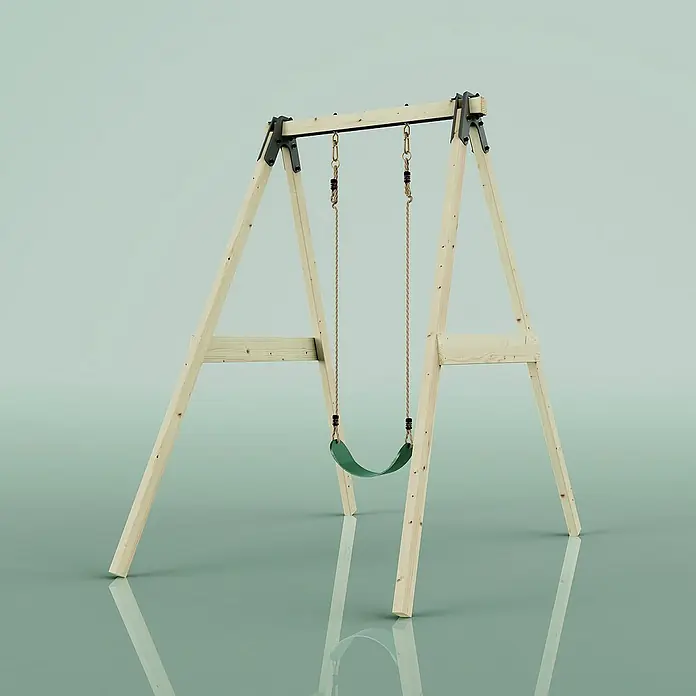 OutdoorToys Schaukel Schaukel Löwenzahn - B x L: 133 x 184 cm, Holz