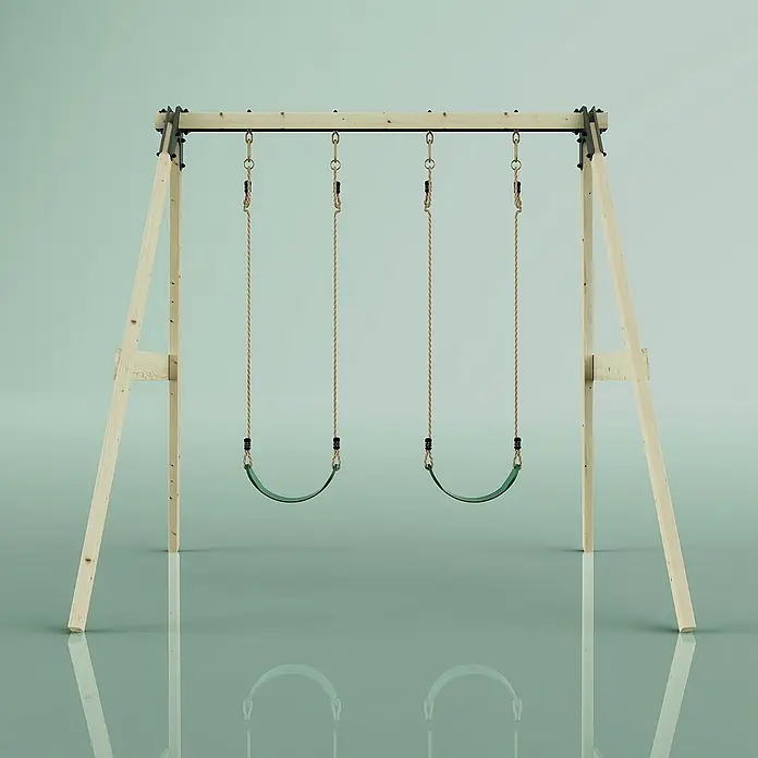 OutdoorToys Schaukel Schaukel Tulpe - B x L: 213 x 184 cm, Holz