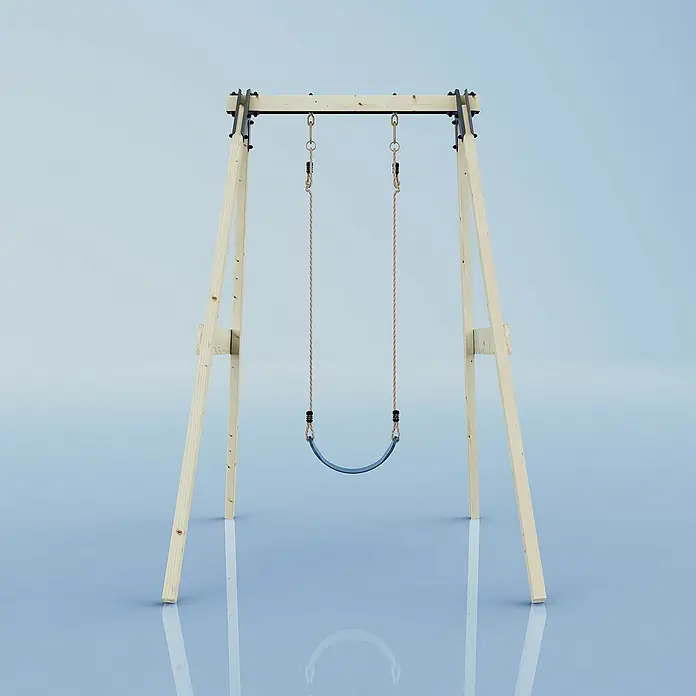 OutdoorToys Schaukel Schaukel Löwenzahn - B x L: 133 x 184 cm, Holz