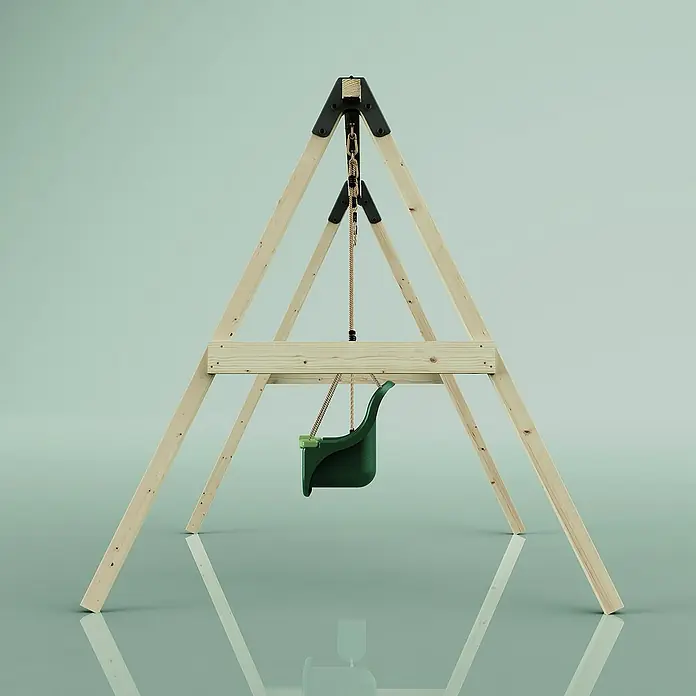 OutdoorToys Schaukel Schaukel Lilie - B x L: 213 x 184 cm, Holz