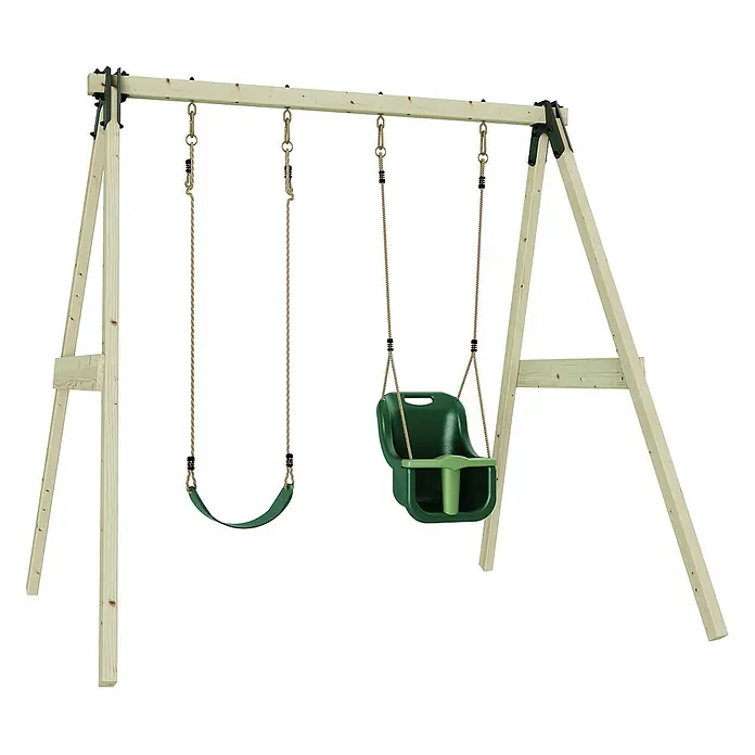 OutdoorToys Schaukel Schaukel Lilie - B x L: 213 x 184 cm, Holz