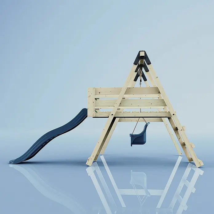 OutdoorToys Schaukel Schaukel Hortensie - B x L: 202 x 184 cm, Holz